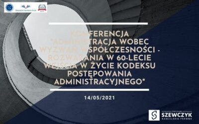 Konferencja „Administracja wobec wyzwań…